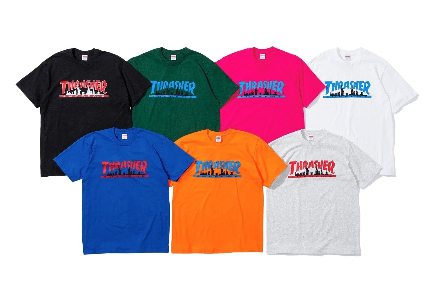 Supreme®/Thrasher® Skyline Tee